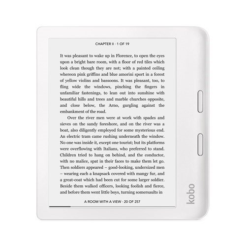 Kobo Libra 2 7 Inch 1264 x 1680 1GHz 32GB HD E Ink Carta Touchscreen eReader - White