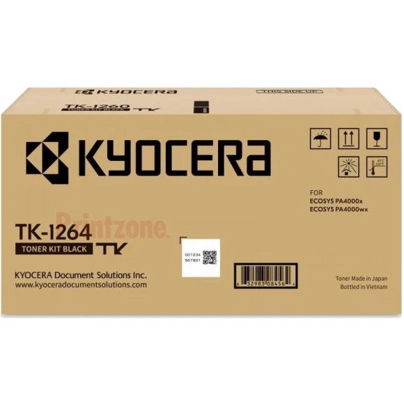 Kyocera TK-1264K Black Toner Cartridge