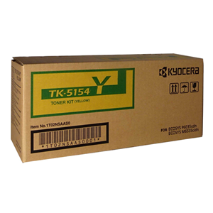 Kyocera TK-5154Y Yellow Toner Cartridge