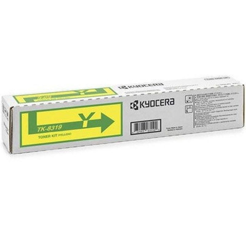 Kyocera TK-8319Y Yellow Toner Cartridge