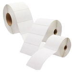 Calibor Thermal Direct 70mm x 40mm (1 Across) Permanent Single Label Roll - 500 Labels