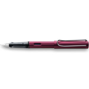 Lamy Al-Star Black Purple Fine Nib Fountain Pen