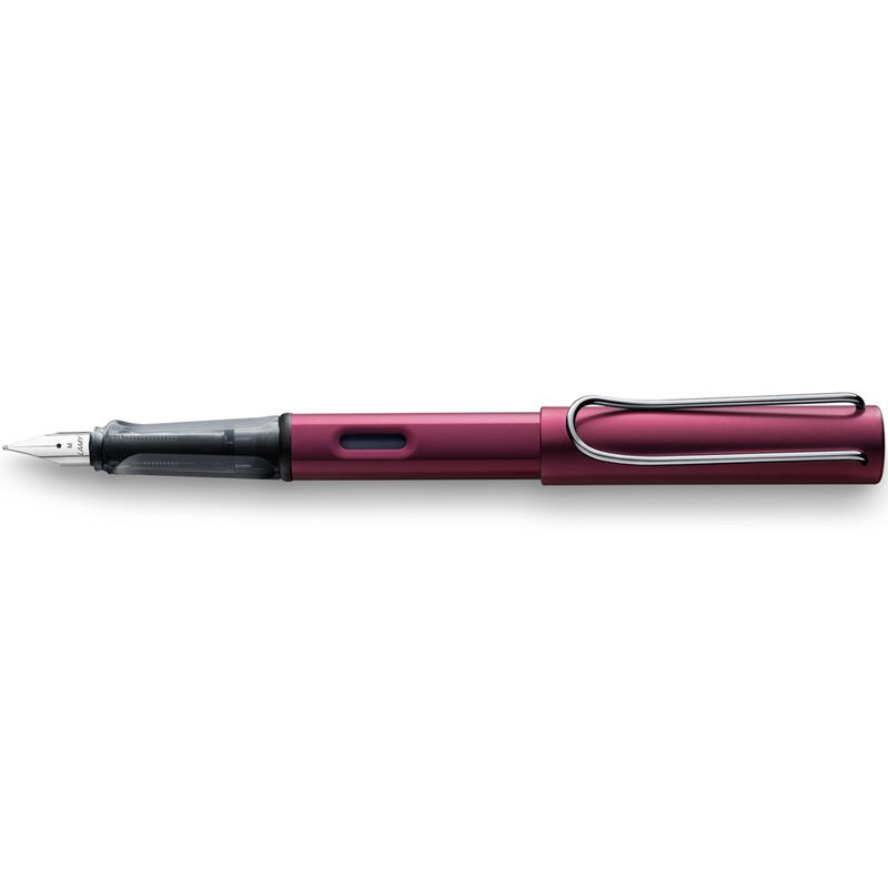 Lamy Al-Star Black Purple Fine Nib Fountain Pen