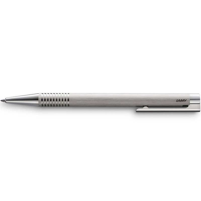 Lamy Logo Brushed Stainless Steel Ballpoint Pen