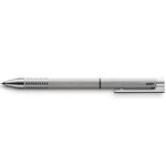 Lamy Logo Brushed Steel Multisystem Twin Pen