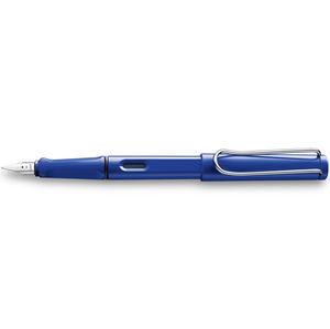 Lamy Safari Shiny Blue Medium Nib Fountain Pen