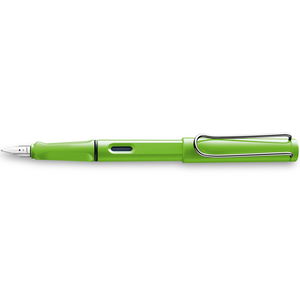 Lamy Safari Shiny Green Medium Nib Fountain Pen