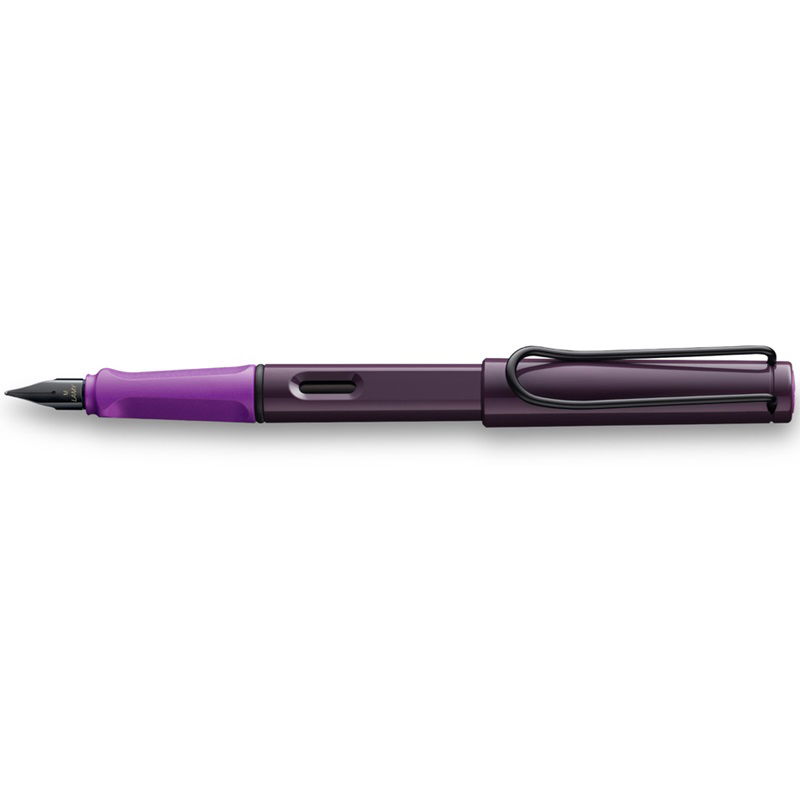 Lamy Safari Violet Blackberry Medium Nib Fountain Pen