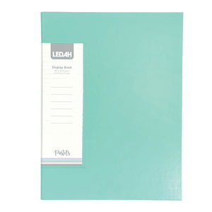 Ledah A4 Pastels Display Book Green - 20 Pocket