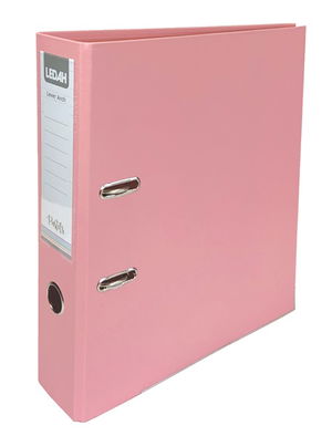 Ledah Pastels A4 Lever Arch Binder - Pink