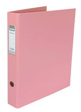 view Ledah Pastels A4 Ring Binder - Pink