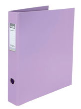 view Ledah Pastels A4 Ring Binder Purple