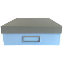 view Ledah Pastels A4 Storage Box - Blue