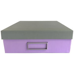 Ledah Pastels A4 Storage Box - Purple