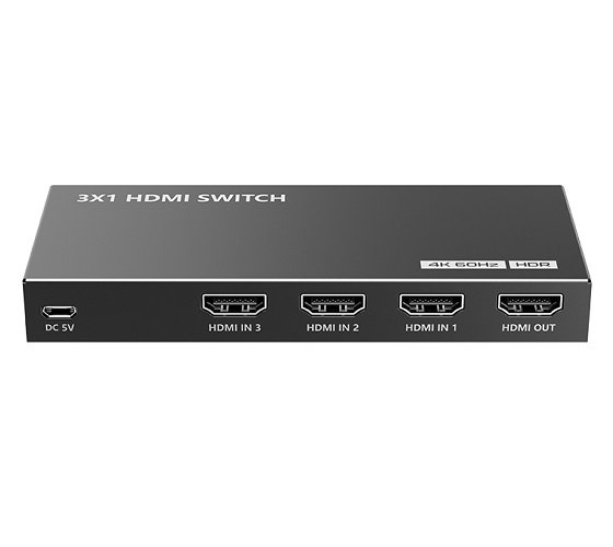 Lenkeng 4K 3-HDMI Signal Input 1-HDMI Signal Output HDR Switch