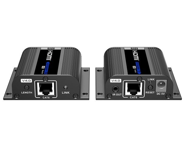 Lenkeng HDMI & IR Extender Kit over Cat6 with EDID Switch