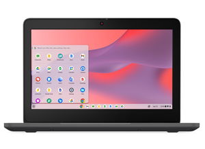 Lenovo 100e Chromebook Gen 4 11.6 Inch N100 3.4GHz 4GB RAM 32GB eMMC Laptop with ChromeOS & Maori Keyboard