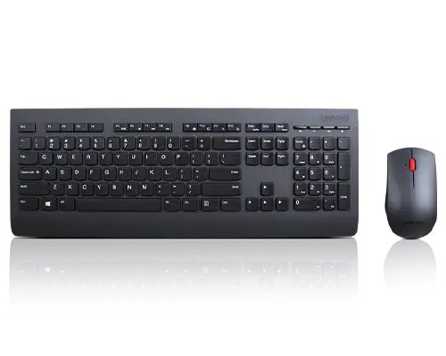 Lenovo Professional Wireless Keyboard and Mouse Combo - Black