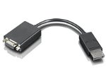 Lenovo DisplayPort Plug to VGA Monitor Cable