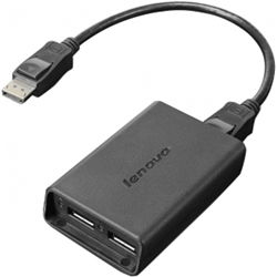 Lenovo Display Port to Dual DisplayPort Cable