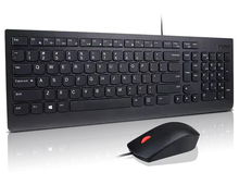 view Lenovo Essential Wired Keyboard & Mouse Combo - Black