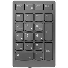 view Lenovo Go Wireless Numeric Keypad - Storm Grey