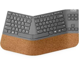 Lenovo Go Wireless Split Keyboard - Storm Grey
