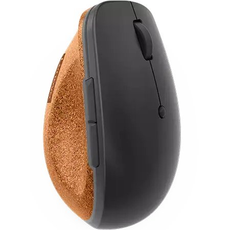 Lenovo Go Wireless Vertical Mouse - Storm Grey