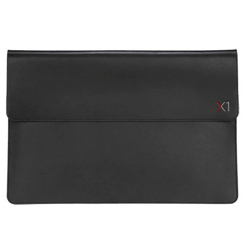 Lenovo Leather Sleeve for 14 Inch X1 Carbon/Yoga Laptop - Black