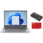 Lenovo ThinkBook 16 Gen 6 16 Inch Intel i7-1355U 5.0GHz 16GB (2x 8GB) RAM 512GB SSD Laptop with Windows 11 Pro + USB-C Dock + $50 Prezzy Card
