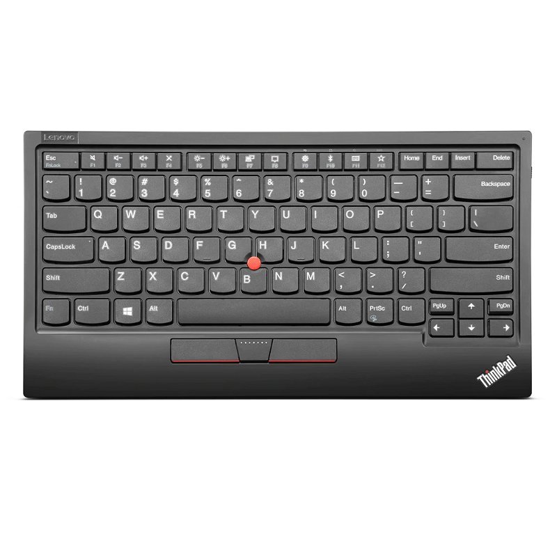 Lenovo ThinkPad II Compact Bluetooth Keyboard with TrackPoint (US English) - Black