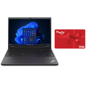 Lenovo ThinkPad P16v Gen 2 16 Inch Intel Ultra 9 185H 5.1GHz 32GB RAM 1TB SSD RTX 3000 Ada 8GB Laptop with Windows 11 Pro + $50 Prezzy Card