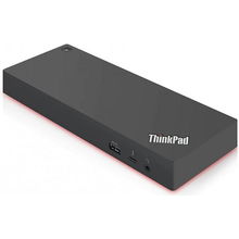 view Lenovo Thinkpad Universal Thunderbolt 4 Workstation Dock - 2x Thunderbolt, 1x USB-C, 4x USB-A, 2x Display Port, HDMI, Ethernet, Audio Jack