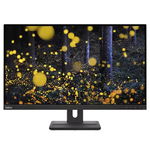 Lenovo ThinkVision E27q-20 27 Inch 2560 x 1440 6ms 75Hz 350nit IPS Monitor with Speakers - HDMI, DisplayPort