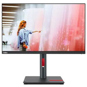 Lenovo ThinkVision P24q-30 23.8 Inch 2560 x 1440 6ms 60Hz 300nit IPS Monitor with USB Hub - HDMI, DisplayPort