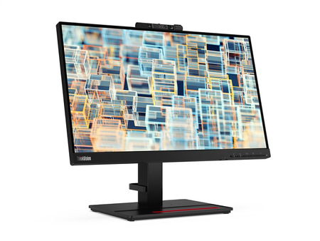 Lenovo ThinkVision T22v-20 21.5 Inch 1920 x 1080 4ms 250nit IPS Monitor with Built-In Camera & USB Hub - HDMI, VGA, DisplayPort