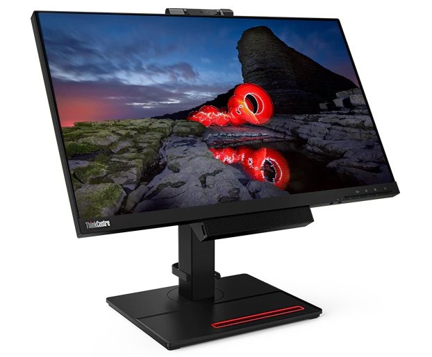 Lenovo ThinkCentre Tiny-In-One 24 Gen 4 23.8 Inch 1920 x 1080 6ms 250nit IPS Monitor with Built-in Camera - DisplayPort