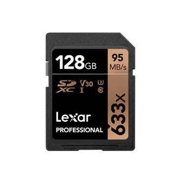 Lexar Professional 128GB 633x SDHC/SDXC UHS-I Card