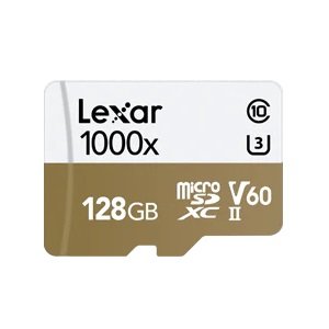 Lexar Professional 128GB 1000x microSDHC/XC UHS-II Card with USB 3.0 Reader