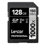 Lexar Professional 128GB 1000x SDHC/SDXC UHS-II Card - Black