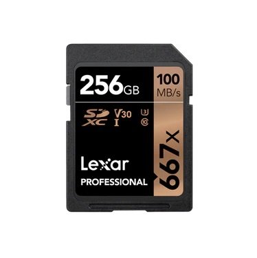 Lexar Professional 256GB 667x SDXC UHS-I Card