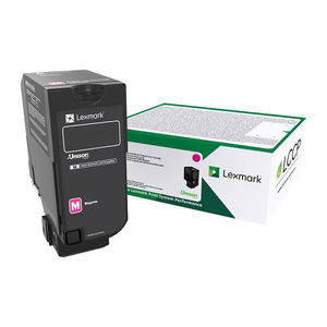 Lexmark 74C60M0 Magenta Toner Cartridge