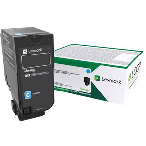 Lexmark 74C6HC0 Cyan High Yield Toner Cartridge