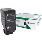 Lexmark 74C6HM0 Magenta High Yield Toner Cartridge