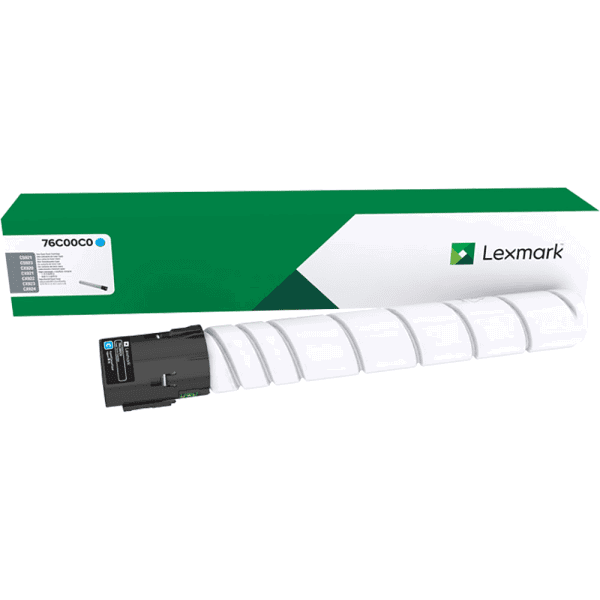 Lexmark 76C00C0 Cyan Toner Cartridge