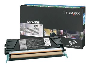 Lexmark C5240KH Black High Yield Toner Cartridge