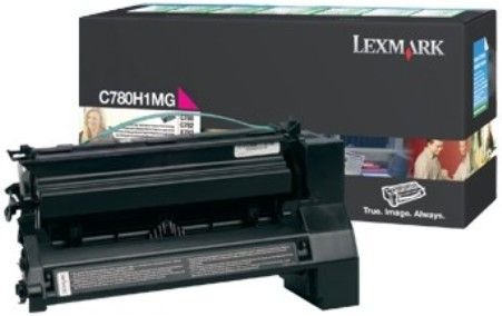 Lexmark C780H1MG Magenta High Yield Toner Cartridge