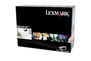 Lexmark X651H11P Black Toner Cartridge
