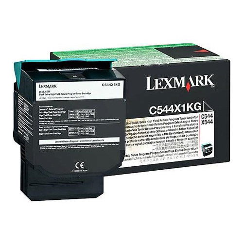 Lexmark C544X1KG Black Toner Cartridge