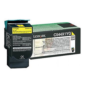 Lexmark C544X1YG Yellow Toner Cartridge